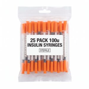 30g Insulin Needles — 25 Pack